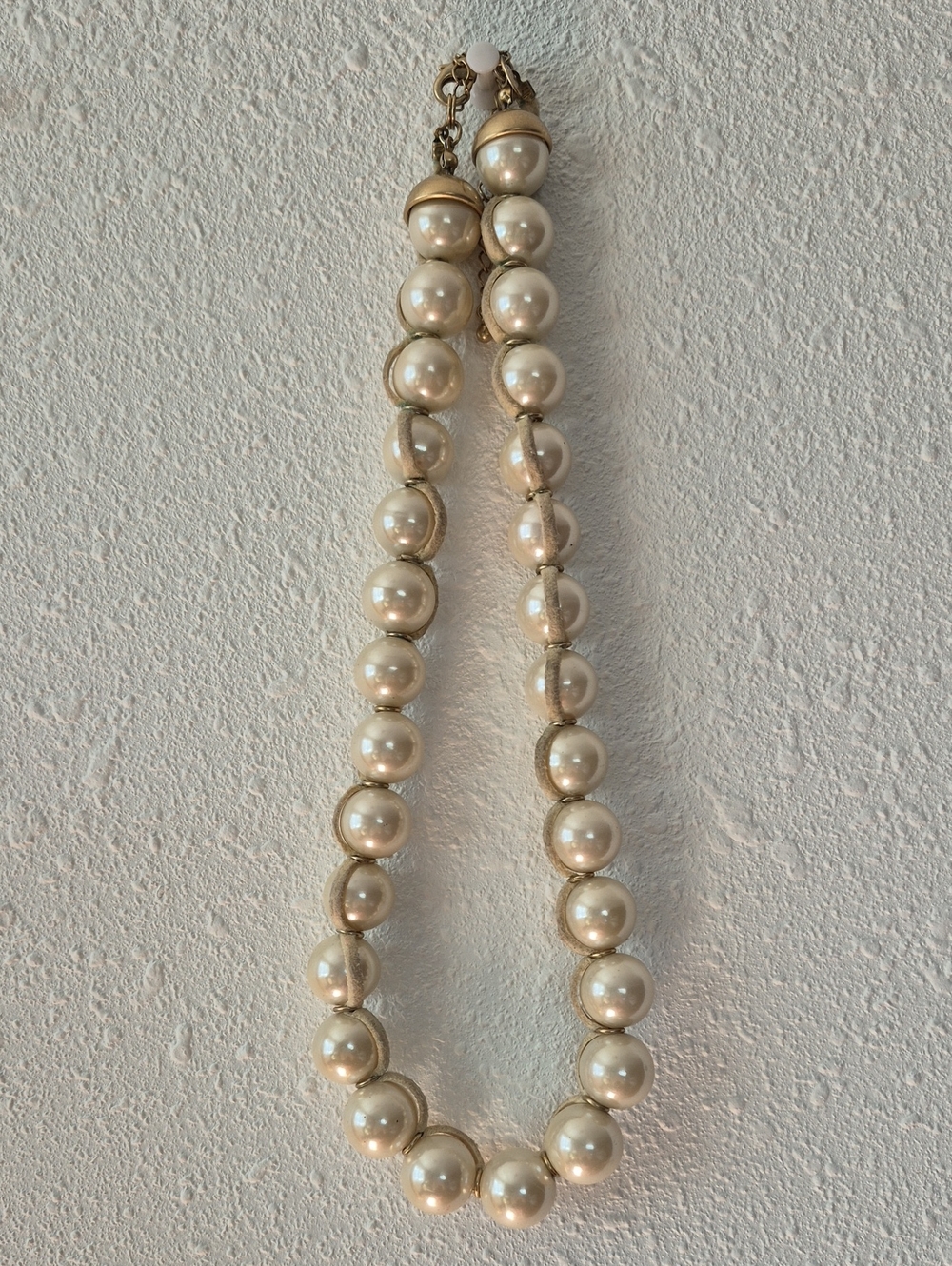 Classic Ivory Faux Pearl Strand Necklace